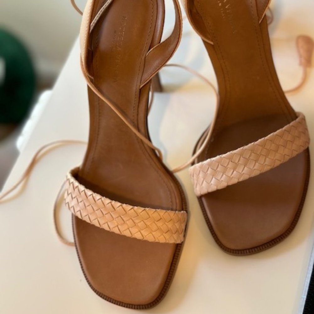 Bottega Veneta ankle strap stiletto sandal - NWOT